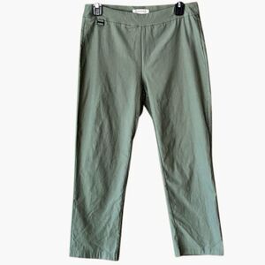 Nanette Lepore Pull On Capris Pants in Olive Green Women’s S